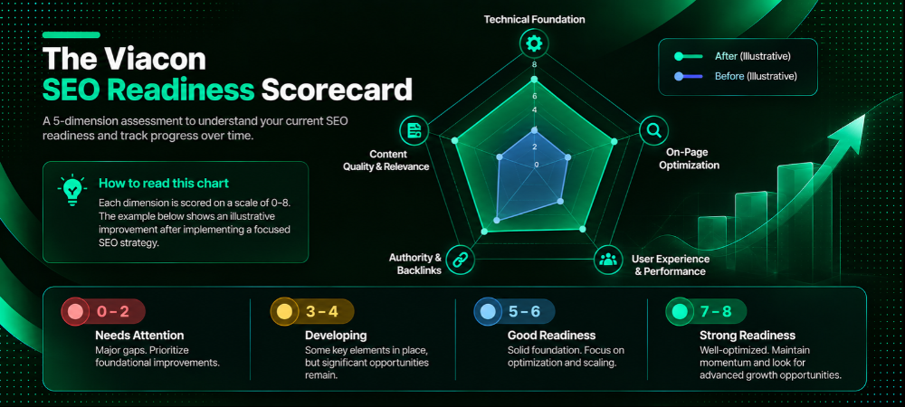The Viacon SEO Readiness Scorecard