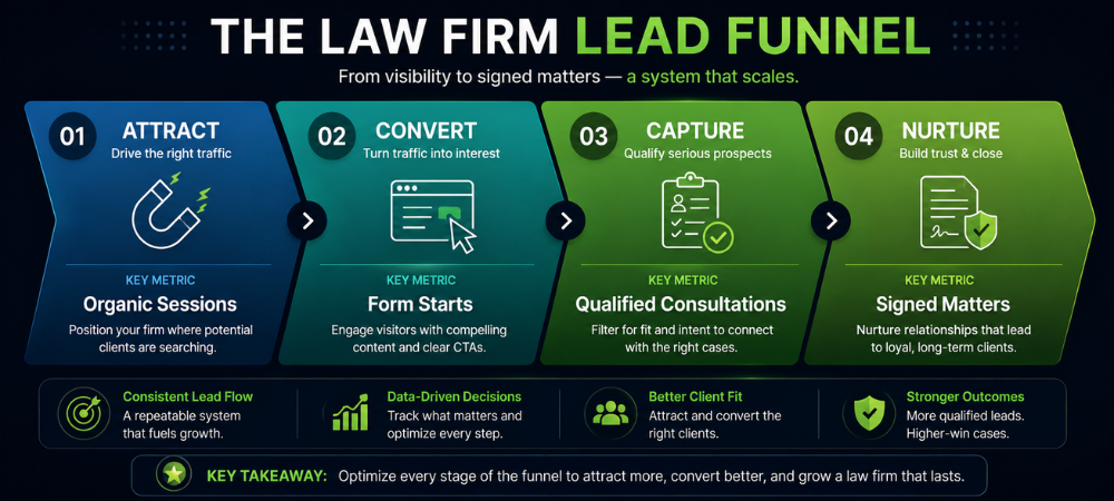 The law firm lead funnel